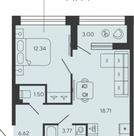 Продажа 1-комн квартиры в новостройке Санкт-Петербург г., Головнина б-р,  к. CARBON