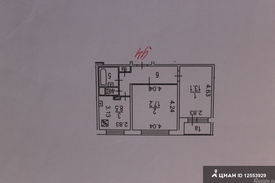 Продажа 2-комн квартиры на вторичном рынке Якушкина проезд,  д. 1