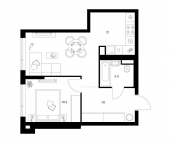 Продать Квартиры в новостройке Бунинская набережная, корп. 2.6/1.2   