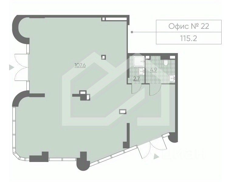 Продажа торгового помещения ул Автозаводская,  д. 23,  к. 436