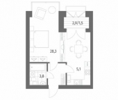 Продать Квартиры вторичка улица Академика Константинова  1 к1 с1 