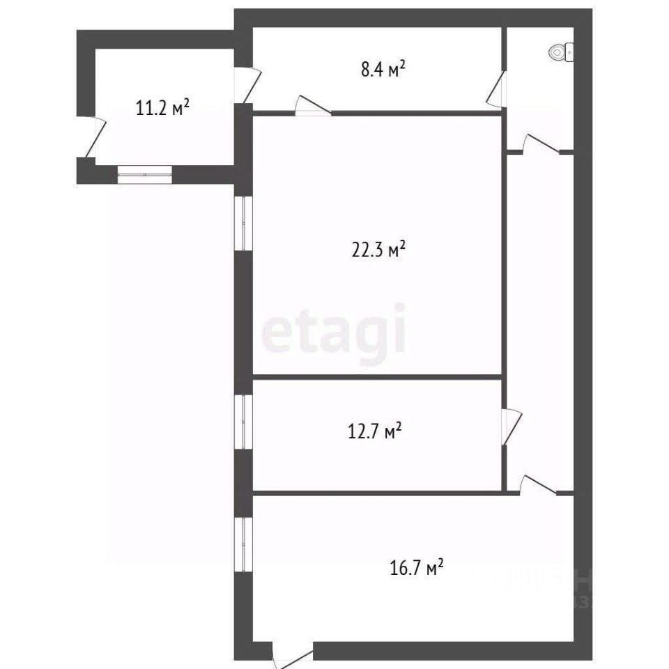Продажа 3-комн квартиры на вторичном рынке проспект Римского-Корсакова, 8/18