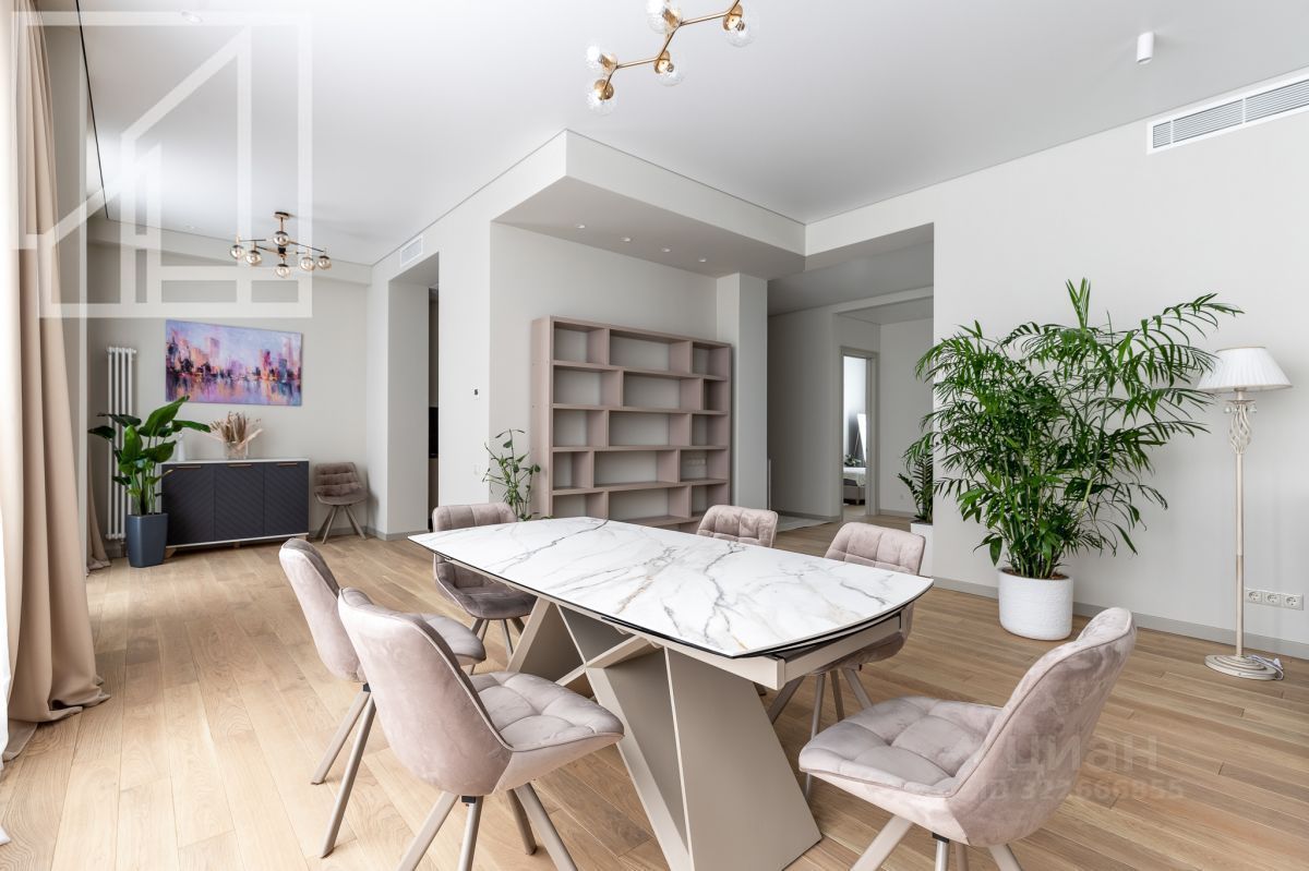 Аренда 3-комн квартиры на вторичном рынке улица Новый Арбат, 27