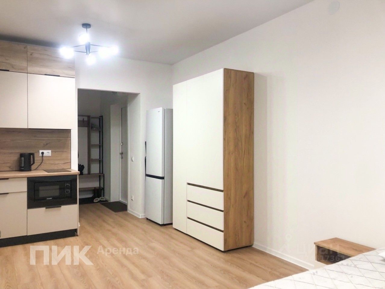 Аренда студии улица Тосина, 1к2