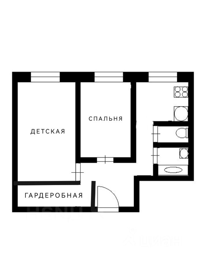 Продажа 2-комн квартиры на вторичном рынке Игральная улица, 10