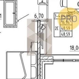 Продажа 1-комн квартиры на вторичном рынке Разночинная Б. ул,  д. 28