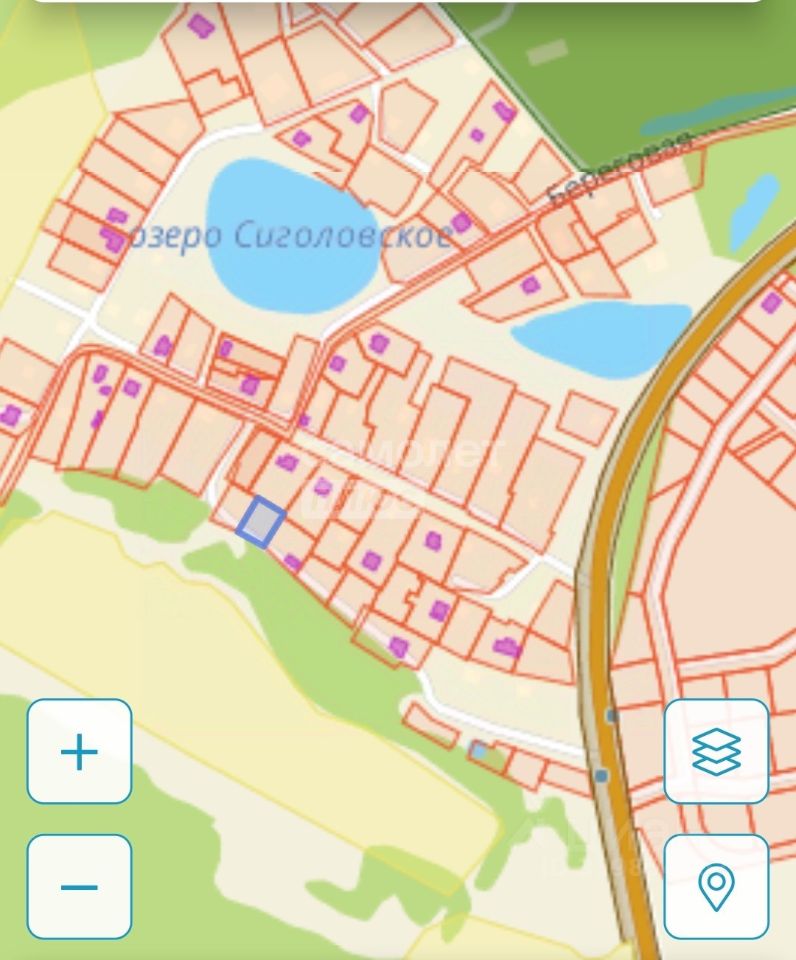 Продажа земли д. Сиголово, проезд Архитектурный