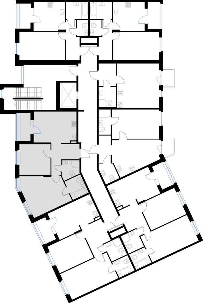 Продажа 3-комн квартиры в новостройке Ольгино, Ольгино, Ломоносовский район, Ленинградская область