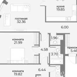 Продажа 3-комн квартиры на вторичном рынке Дружинниковская улица,  д. 15