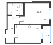 Продать Квартиры в новостройке Стрельна п., Будённого пр-кт   2.2