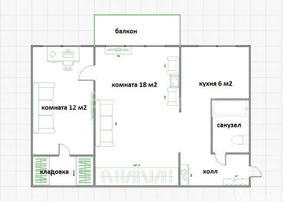 Продажа 2-комн квартиры на вторичном рынке Жуковский, Комсомольская ул,  д. 7