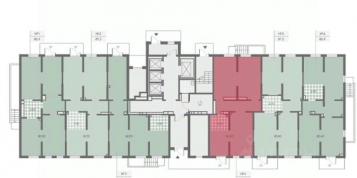 Помещение свободного назначения Октябрьская наб,  д. 102