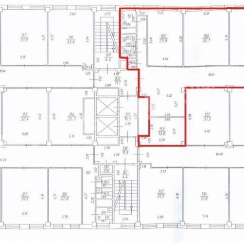 Офис Дубечино, Центральная улица