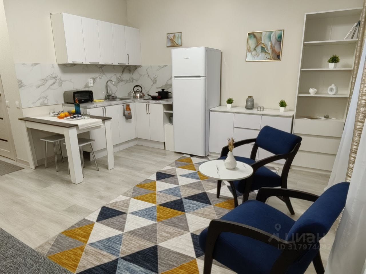 Продажа студии Березовая аллея, 19к1