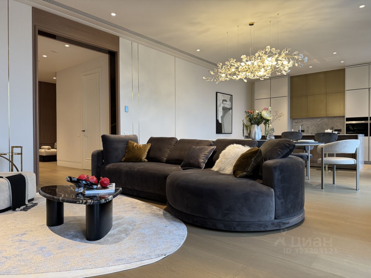 Аренда 3-комн квартиры на вторичном рынке переулок 1-й Тружеников,  д. 16