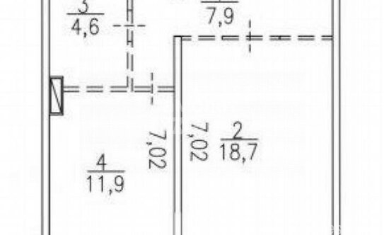 Продажа 1-комн квартиры на вторичном рынке Голубое, Тверецкий пр-д,  д. 17
