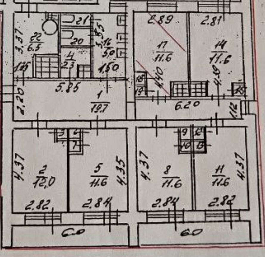 Продажа комнаты улица Антонова-Овсеенко, 1К2
