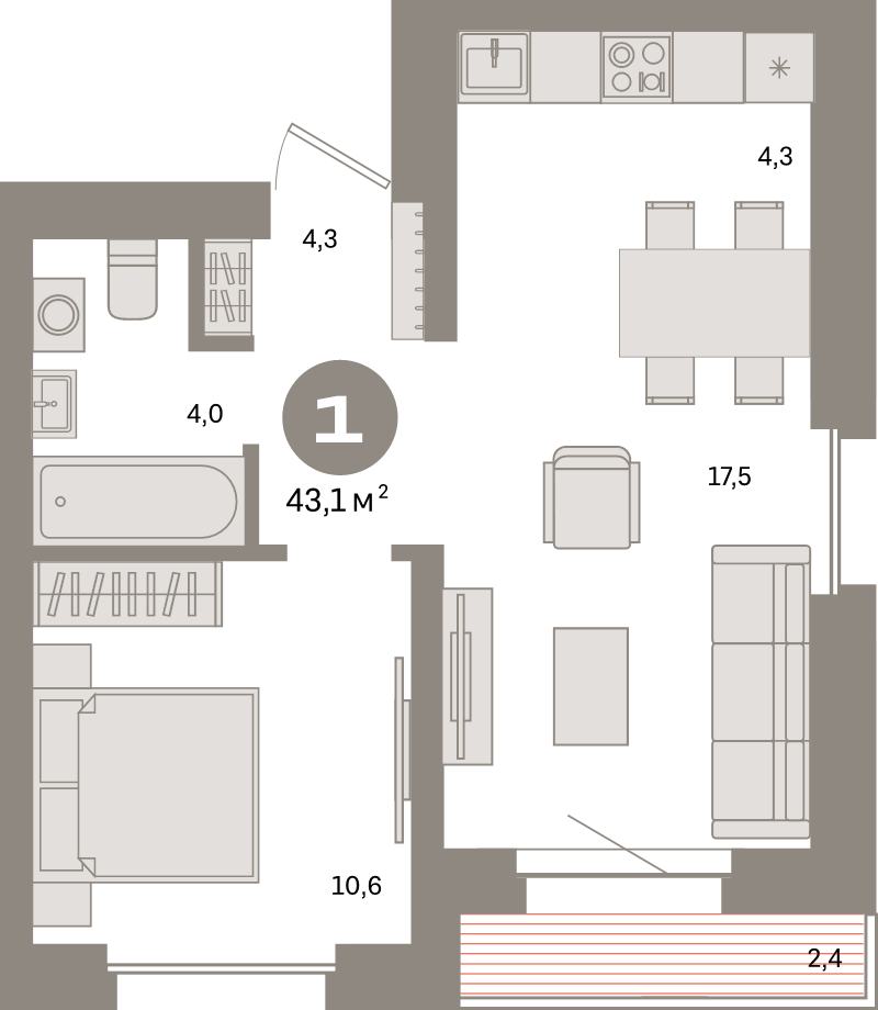 Продажа 1-комн квартиры в новостройке Москва г., Тагильская ул.,  к. 2