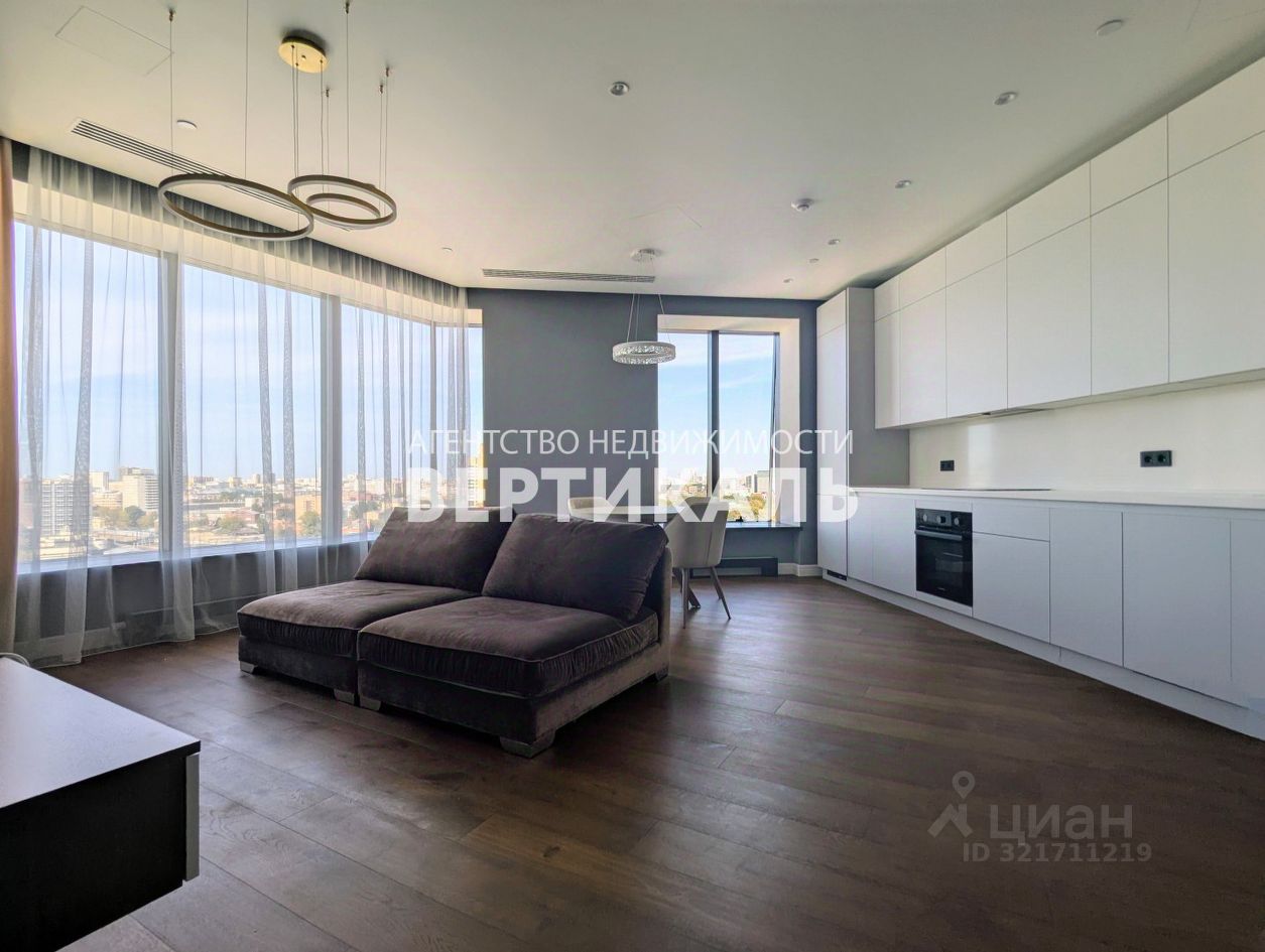 Аренда 3-комн квартиры на вторичном рынке площадь Курского Вокзала, 1