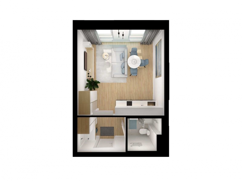 Продажа студии Котельники, Кузьминский Лес, корп. 9