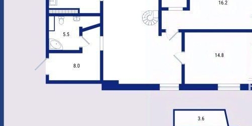 4-комн квартира Краснопутиловская улица, 76к2