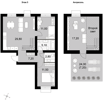 Продажа 3-комн квартиры в новостройке Апрелевка г., Киевское ш.,  к. 2