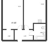 Продать Квартиры в новостройке Янино-1 д., Мельничный пер.   2121.2