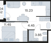 Продать Квартиры в новостройке Парголово п., Михайловская дор.   5