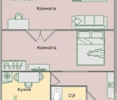Продать Квартиры вторичка посёлок КСЗ, улица Карла Маркса  117/16 
