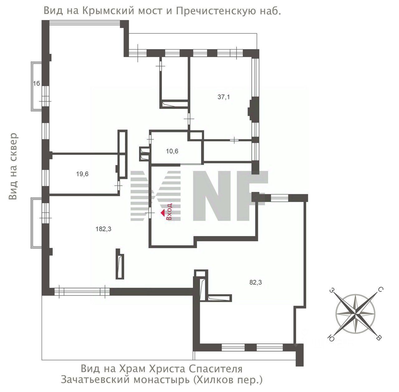 Продажа 4-комн квартиры на вторичном рынке переулок Хилков, 5