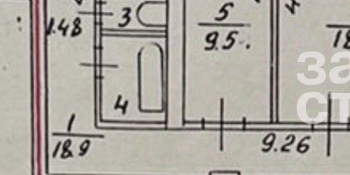 3-комн квартира улица Черняховского, 26-28