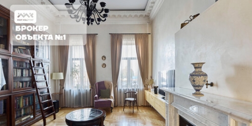 3-комн квартира наб Макарова,  д. 14