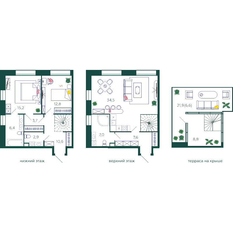 Продажа 2-комн квартиры в новостройке Москва г., Автозаводская ул.,  к. 2.5