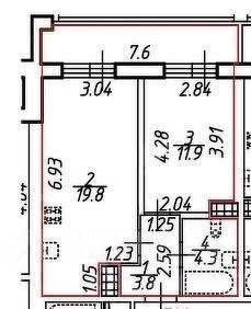 Продажа 1-комн квартиры на вторичном рынке улица Среднерогатская, 13к1