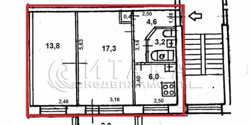 2-комн квартира Цимбалина ул,  д. 54