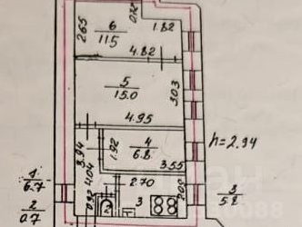2-комн квартира 7-я Советская улица, 40