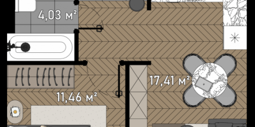 1-комн квартира Москва г., Зорге ул.,  к. 3
