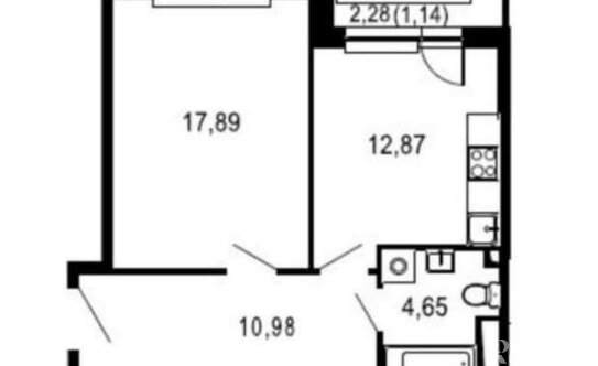 Продажа 1-комн квартиры на вторичном рынке Небесный бульвар,  д. 1 к1