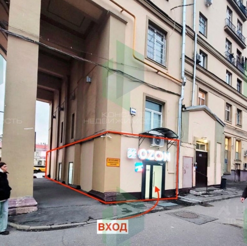 Помещение свободного назначения Садовая-Черногрязская улица