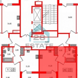 Продажа 1-комн квартиры на вторичном рынке Манчестерская улица