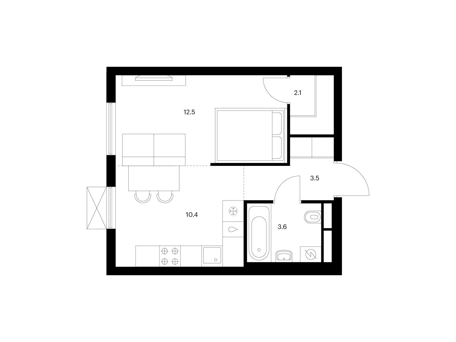 Продажа 1-комн квартиры в новостройке Мытищи, Яуза парк, корп.9 Продажа 1-комн квартиры в новостройке Мытищи, Яуза парк, корп.9