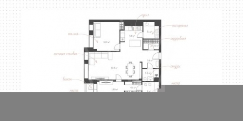 6-комн квартира Левшинский Б. пер,  д. 11