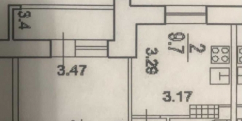 1-комн квартира Рихарда Зорге ул,  д. 4,  к. 1