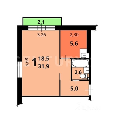 Продажа 1-комн квартиры на вторичном рынке Оршанская ул,  д. 8к4