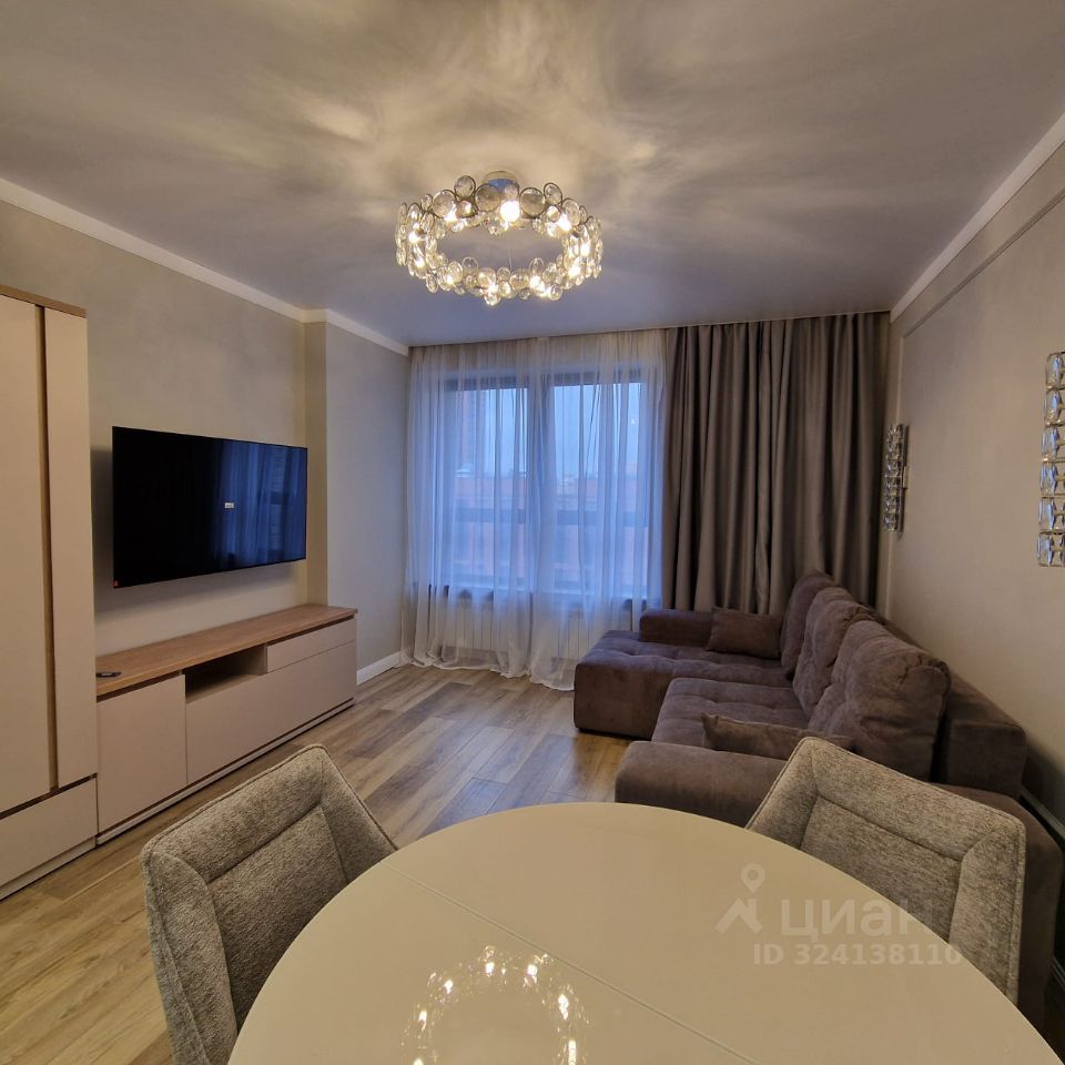 Аренда 3-комн квартиры на вторичном рынке Клинская улица, 2Ак7