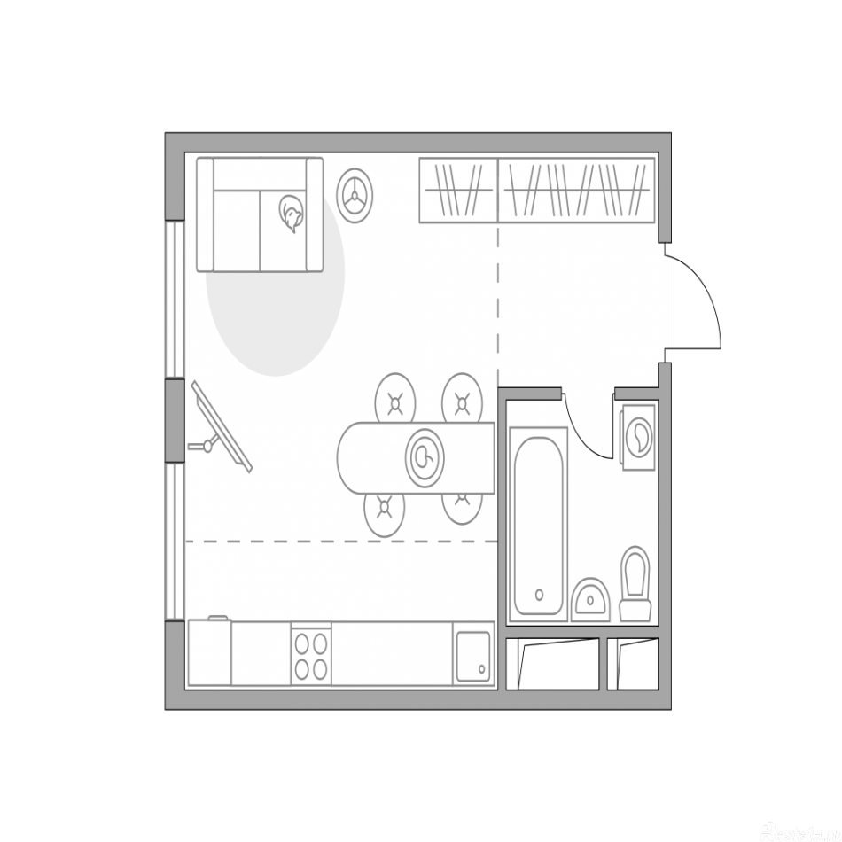 Продажа студии Красногорск, Московская область, г.о. Красногорск, вблизи д. Николо-Урюпино, ул. Полковника Глазунова