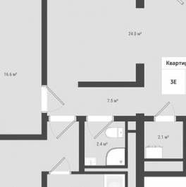 Продажа 3-комн квартиры на вторичном рынке ул Лесная,  д. 27А