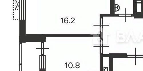 2-комн квартира Кусковская улица, 12/1
