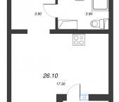 Продать Квартиры в новостройке Санкт-Петербург г., Муринская дор.   29.7