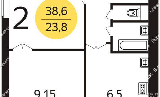 Продажа 2-комн квартиры на вторичном рынке Красносельская Верхн. ул,  д. 22